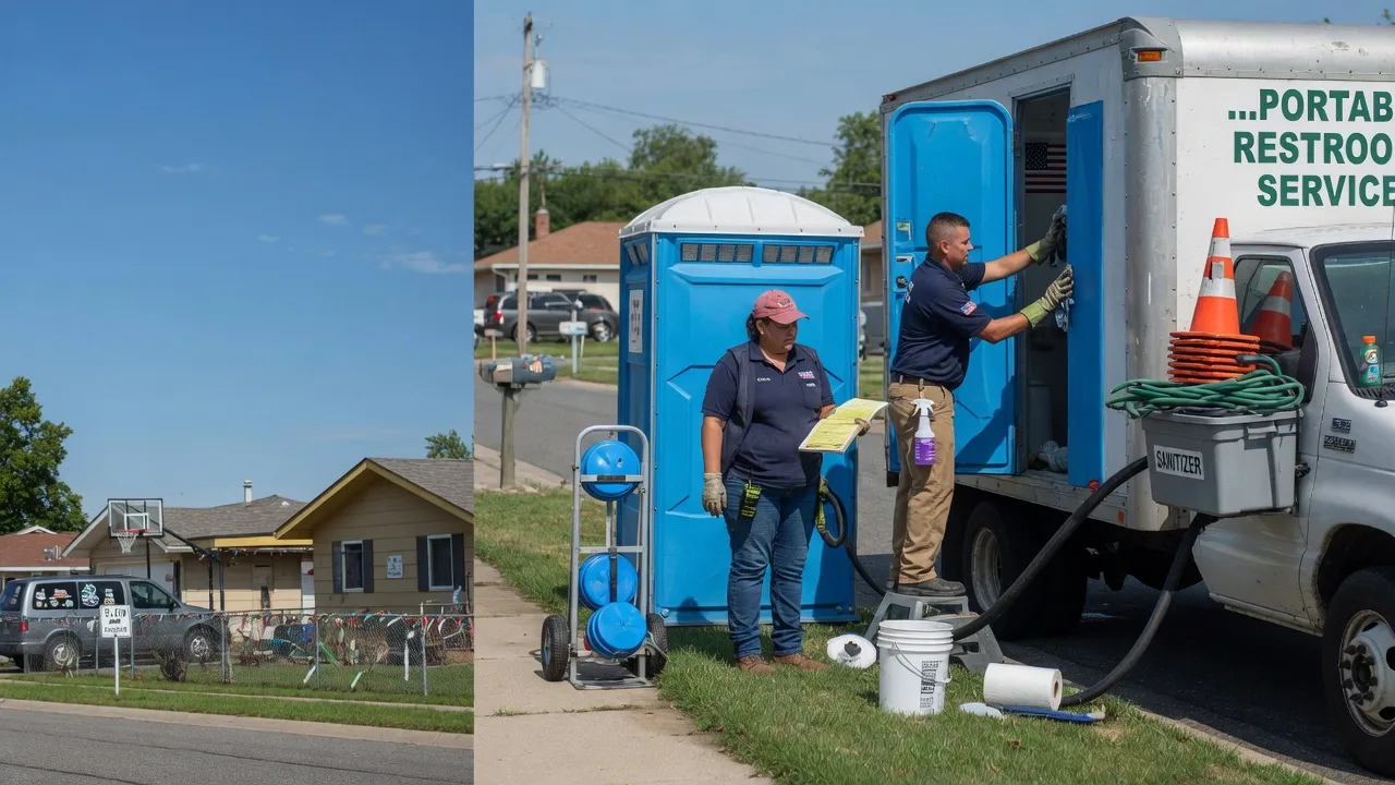 Portable Toilet Rental in Servia, IN near me